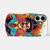 Pee Wee's iPhone よくはしゃぐ 16" Case-Mate iPhoneケース (裏面 (横))