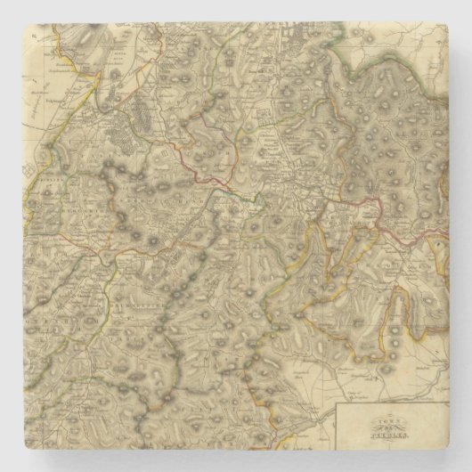 PeeblesShire ストーンコースター (正面)