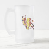 Peegasus Beer Glass フロストグラスビールジョッキ (左)