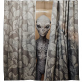 Peek a Booエイリアン シャワーカーテン (正面)
