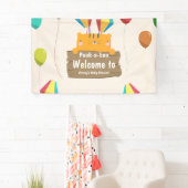 Peek a Booベビー 横断幕 (インサイチュ)