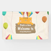 Peek a Booベビー 横断幕 (横)