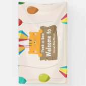 Peek a Booベビー 横断幕 (縦)