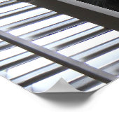 Peek-a-Boo子猫、Cat in the Window Poster ポスター (角)