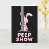 Peek A Boo Funny Friend Card カード (黄色い花)