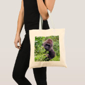 Peek-A-Boo Gorilla Tote Bag トートバッグ (正面(商品))