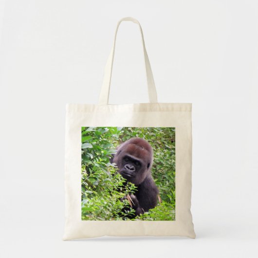 Peek-A-Boo Gorilla Tote Bag トートバッグ (正面)