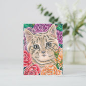 "Peek-a-Boo" postcard シーズンポストカード (スタンド正面)