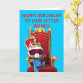 Peekaboo王子 カード (黄色い花)