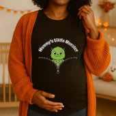 Peekaboo Baby Monster Maternity Halloween Tシャツ