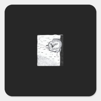 Peekaboo Cute Basic スクエアシール