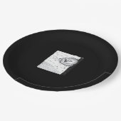 Peekaboo Cute Basic ペーパープレート (アングル)