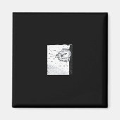 Peekaboo Cute Basic マグネット (正面)