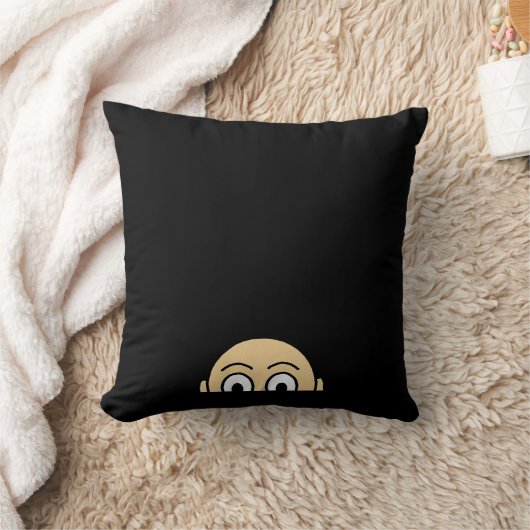 Peekaboo Graphic Basic引用文 クッション (ブランケット)