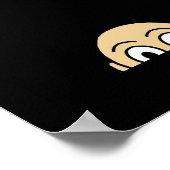 Peekaboo Graphic Basic引用文 ポスター (角)