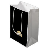 Peekaboo Graphic Basic引用文 ミディアムペーパーバッグ (正面アングル)