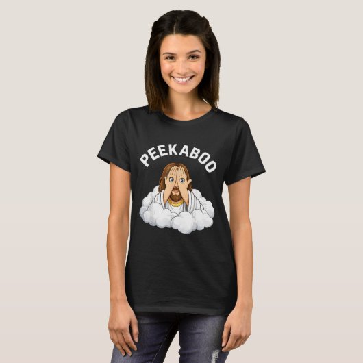 Peekaboo Jesus Tシャツ (正面フル)
