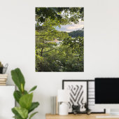 Peeking through the Trees Poster ポスター (ホームオフィス)