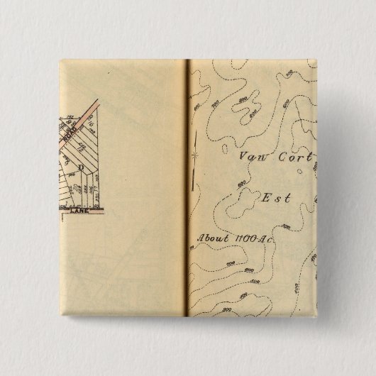 Peekskill、ニューヨーク2 缶バッジ (正面)