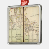 Peekskill、ニューヨーク4 メタルオーナメント (左)