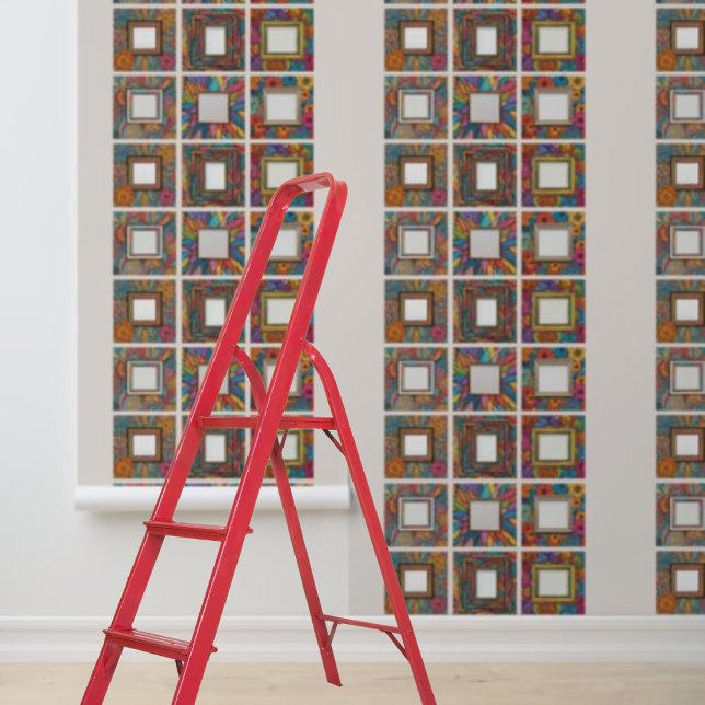 Peel and Stickフローラの友人の家族のフォトギャラリー 壁紙 (Peel and Stick floral friends family photo gallery Wallpaper
)