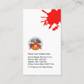 Peeling Wall Paint Handyman 名刺 (裏面)