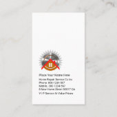 Peeling Wall Paint Handyman 名刺 (裏面)