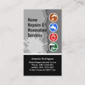 Peeling Wall Paint Handyman 名刺 (正面)