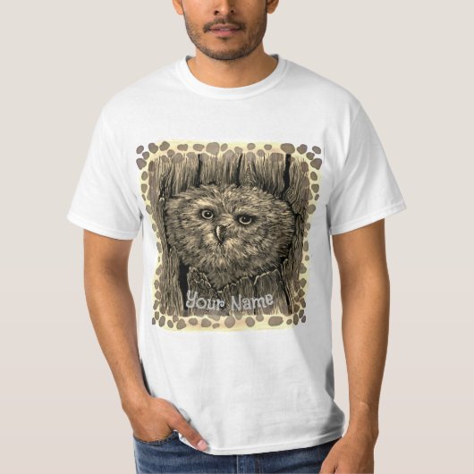 Peeper Owl Tシャツ (正面)