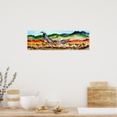 Peeps南西アートポスター付きウズラ科 ポスター (キッチン)