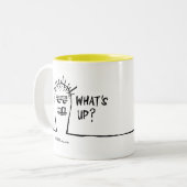 Peetyは引きます-何がありますか。 ツートーンマグカップ (正面左)