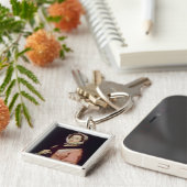 Peg Woffington (カリフォルニアの油と電話される未知の女性 キーホルダー (側面)