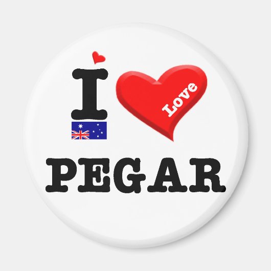 PEGAR – 私の愛 マグネット (正面)