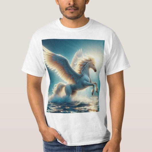 Pegaso Místico: El Guardián del Mar Tシャツ (正面)