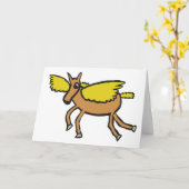 Pegasus カード (黄色い花)