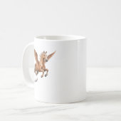 Pegasus Coffee Mugs Love Horses コーヒーマグカップ (正面左)