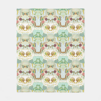 Pegasus Mythomorphosis With Medusa and Chimera フリースブランケット