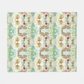 Pegasus Mythomorphosis With Medusa and Chimera フリースブランケット (正面(横))