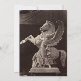 Pegasus – Pégase – Louis-Emile Durandelle 招待状