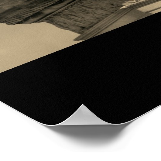 Pegasus Pont Alexandre statue skulptur Paris Pont ポスター (角)