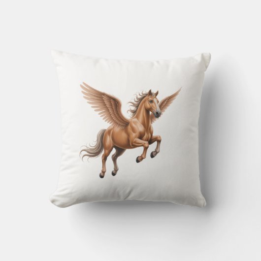 Pegasus Throw Pillows クッション (正面)