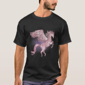 Pegasus Watercolor Fantasy Mythical Mystic Tシャツ (正面)