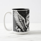 Pegasus — Winged Herald of the Storm ツートーンマグカップ (左)