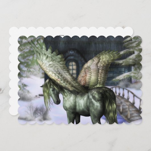 pegasys-6 招待状 (正面/裏面)