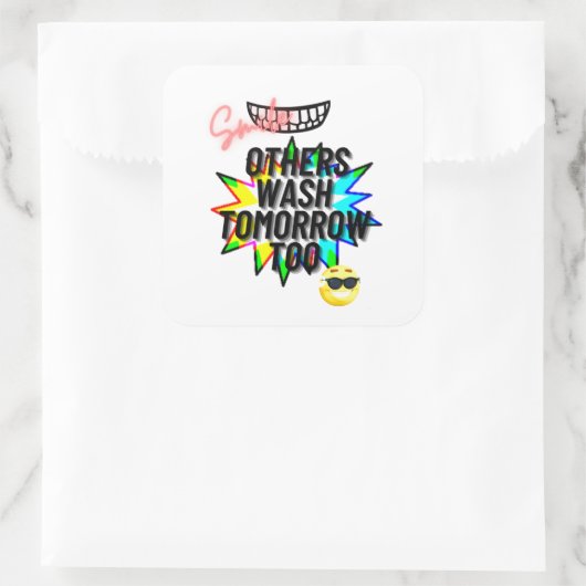 Pegatina スクエアシール (バッグ)