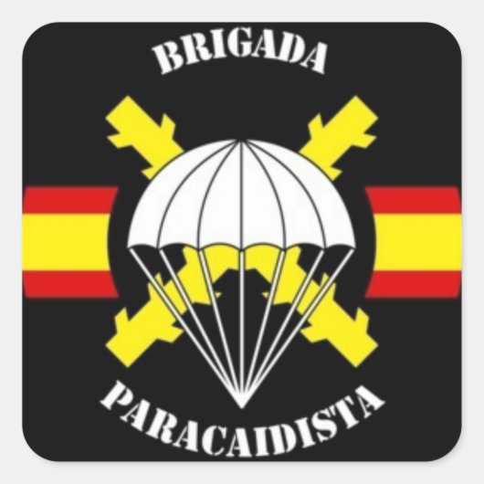 Pegatina Bripac スクエアシール (正面)