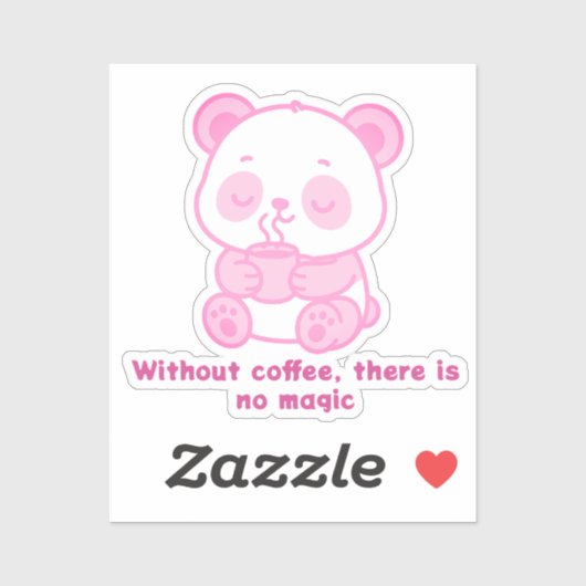 Pegatina Café Mágico シール (シート)