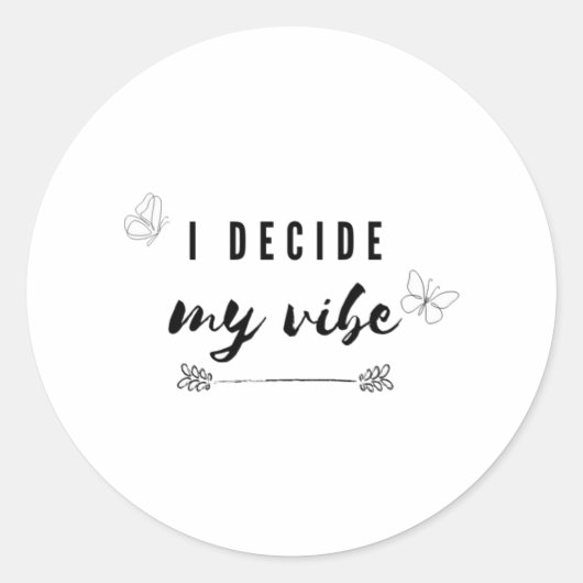 Pegatina circular ラウンドシール (正面)