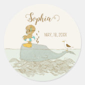 Pegatina colección Magical Nursery ラウンドシール (正面)