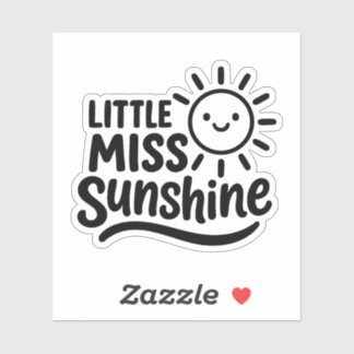Pegatina con forma – Little Miss Sunshine シール